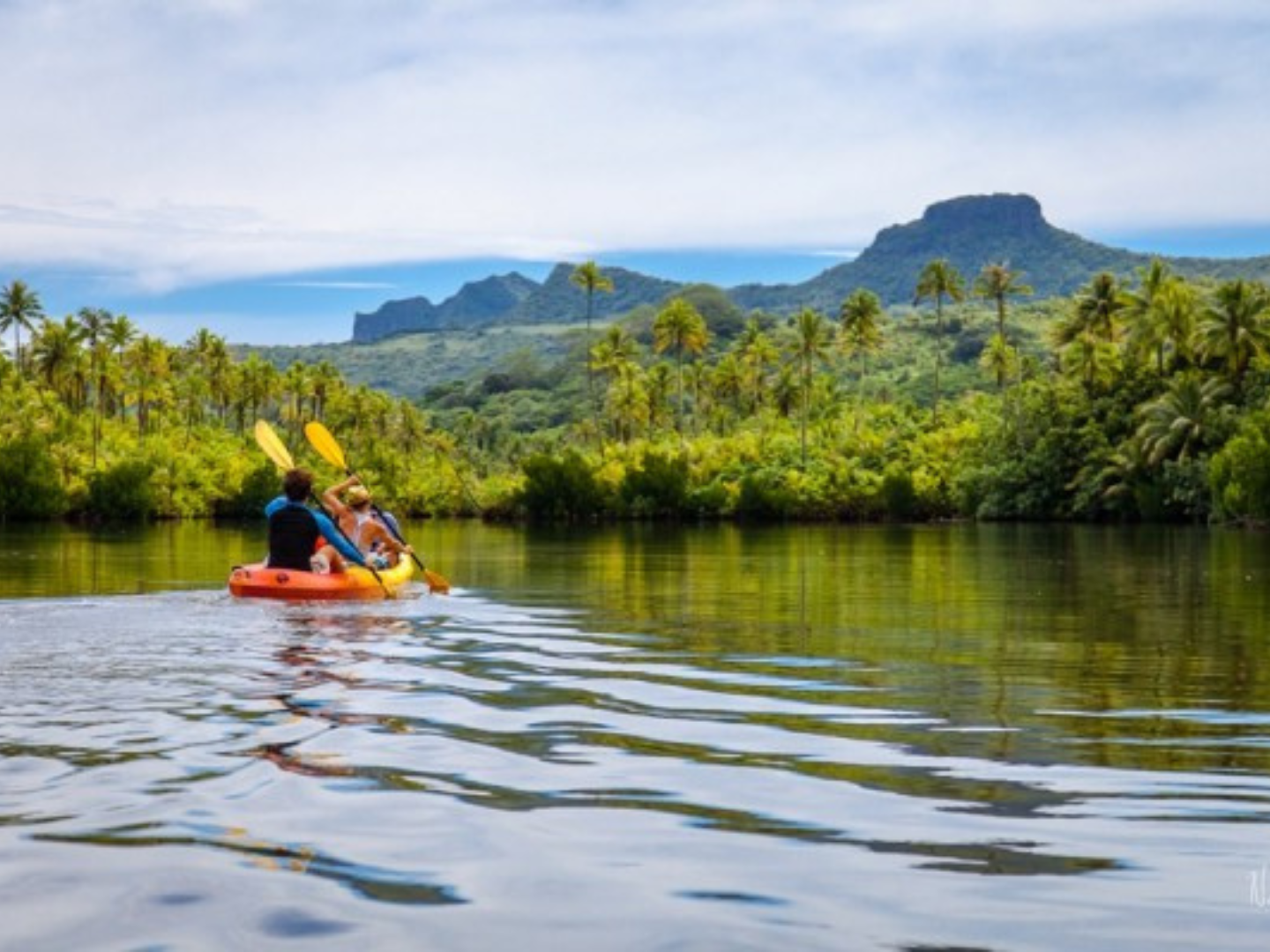 RAIATEA –Aventure en kayak sur la rivière Faaroa – 3H