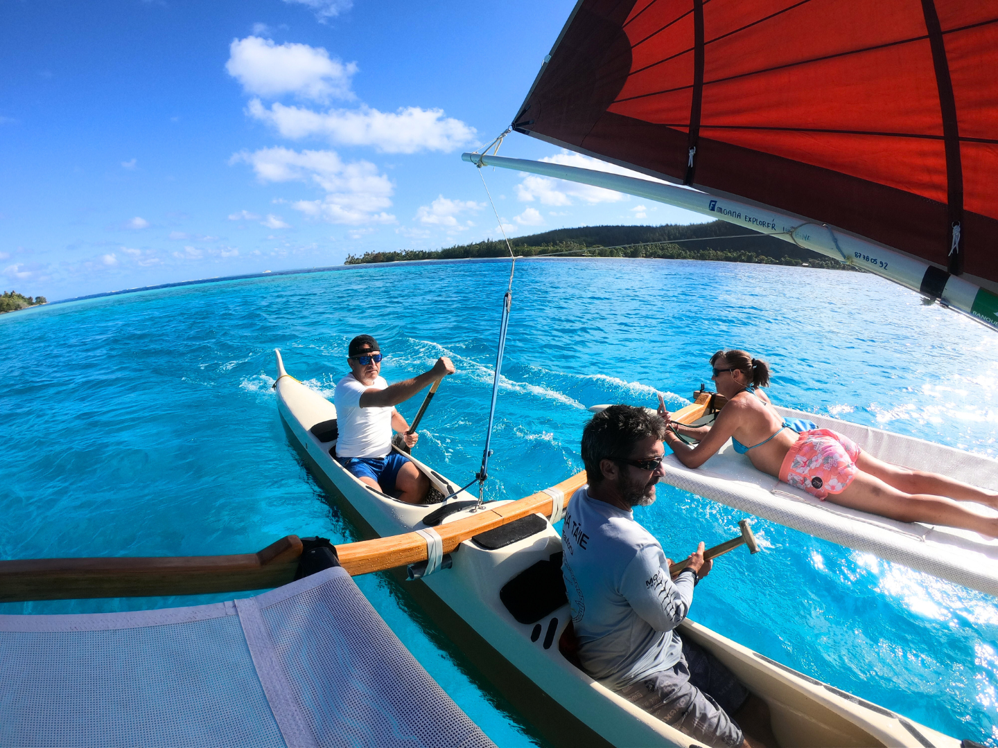 TAHITI – Pirogue à voile traditionnelle (accessible PMR)