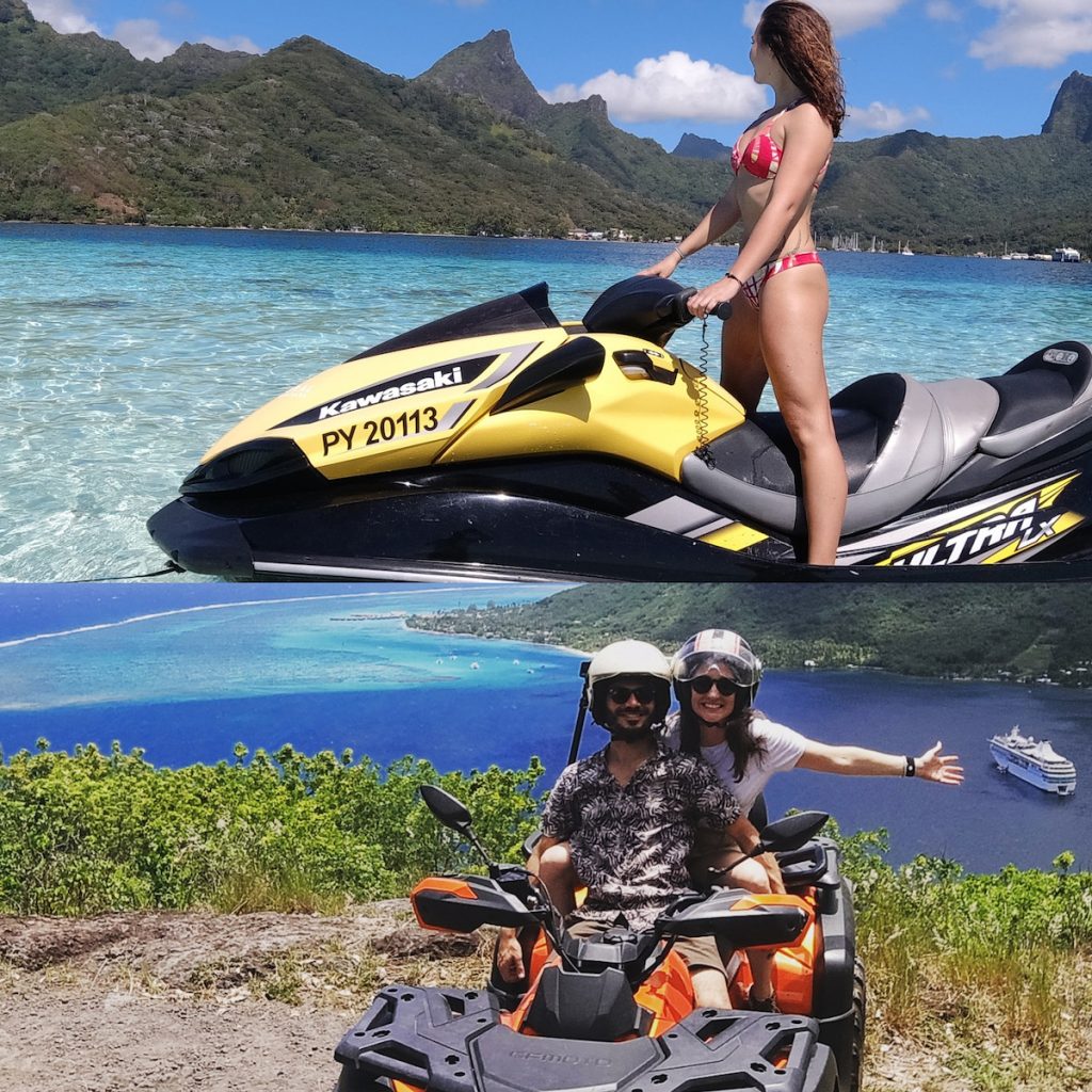 MOOREA – Combo Jet Ski & ATV Tours – 4H
