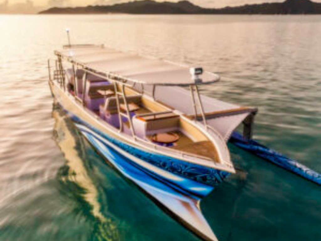 RAIATEA – Sunset & Champagne cruise by pirogue – 2h