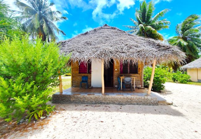 TIKEHAU – Bungalow Pacific  Beach Family