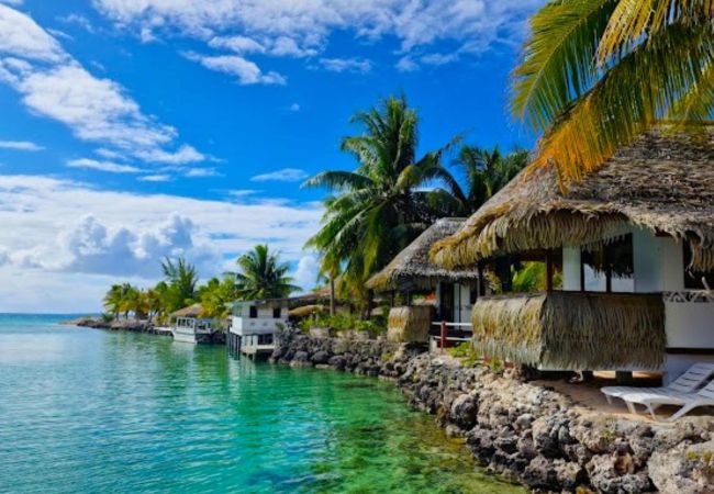 TIKEHAU – Bungalow Motu Hoa Lagoon 1